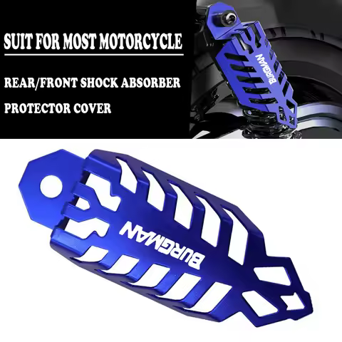 Motorcycle After Shock Absorber Fork Supension Cover Protect For SUZUKI BURGMAN AN125 AN250 AN400 AN