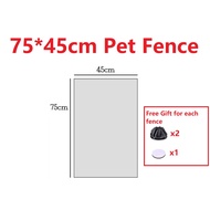 ☂75cm x 45cm DIY half transparent Plastic Pet Fence Panel Multi-Functional Dog Cat Rabbit Cage House Kennel❉