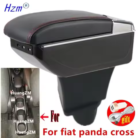 For fiat panda cross 4x4 Armrest Box For fiat panda cross 4x4 Car Armrest box Interior parts Center