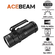 ACEBEAM W50 2.0 special LEP flashlight, 5062m super distance, electronic zoom function