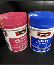 （有原裝進口標誌）Swisse男性／女性多元維他命 120片