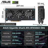 ASUS | Supports Ray Tracing and DLSS 4.0 Graphics Card 8GB