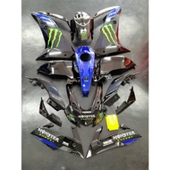YAMAHA YZF R15 V3 COVERSET MONSTER (SM12) ORIGINAL HLY R15V3 BODY COVER SET BK6-F0000-20-P4