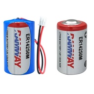 Suitable for Ruiyi ER14250M 3.6V Power Type 1/2AA Locator Electronic Label Thermostat Battery ER1425