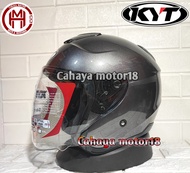 HELM KYT KYOTO SOLID PUTIH|HELM HALF FACE ORIGINAL KYT