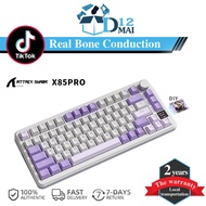 Attack Shark X85PRO wireless Mechanical Keyboard 81Keys BT/2.4/Type-c gaming keyboard Hot-swap keybo