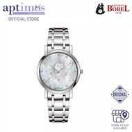 [Aptimos] Ernest Borel Danaus BS860-49221 Mother of Pearl Dial Women Quartz Bracelet Watch