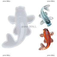 pime MALL 3D Lucky KOI Fish ซิลิโคนแม่พิมพ์ DIY เรซิ่นหล่อเครื่องประดับทำ CRAFT EPOXY