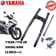 Y15ZR Swing Arm +2inch Y16ZR LC135 Swing Arm Standard Cutting Tambah 2 Inch Siap Arm Bush
