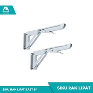 SIKU EAST 8 INCH FOLDING SHELF BRACKET HINGE