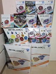 全新 Takara Tomy Beyblade 爆旋陀螺 X CX-18 隨機陀螺 Brachio Whip F0-60DB BX-00 變形金剛 雙陀螺系列 柯柏文3-60F & 麥加登3-80N 