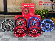 ชุดล้อ RCB CT600 สำหรับ Giorno+ งาน CNC Forged แข็งแรง น้ำหนักเบา ล้อหน้าหลัง Giorno 125 RacingBoy