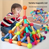 Children's Magnetic Toy Building Blocks High Quality 3D Geometry Learning Sensory Construction