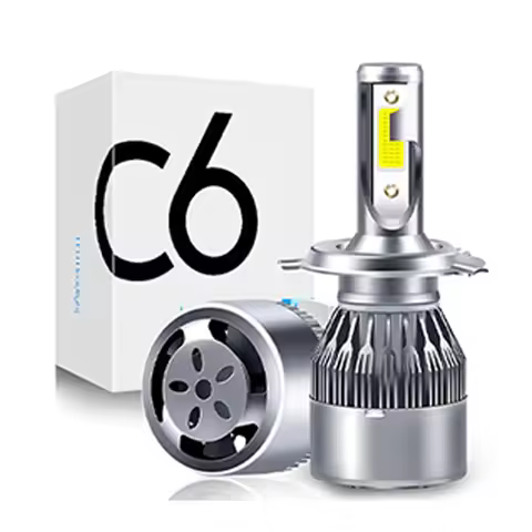 C6 H11 H4 Hi/Lo Beam H1 H7 COB LED H11 HB3 9005 HB4 9006 Car Headlight Bulbs LED Car Fog Light 12V 7