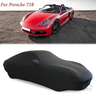 Full Car Indoor Cover Dust Scratch Proof Protection For Porsche 911/718/928/968/992/Boxster/Cayman/C