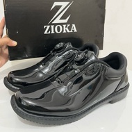 Zioka Daily Service Shoes with Twisted Laces, Modern Service Shoes