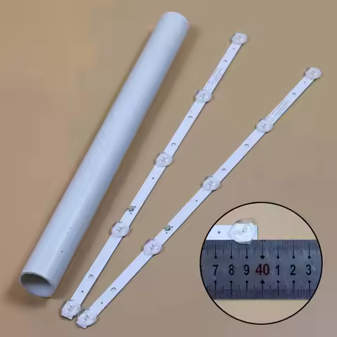 2PCS LED Backlight Strips For ARIELLI LED-24DN6T2 Bars CY-240D-2X5 PB04D397103BL041-001H Kits Bands