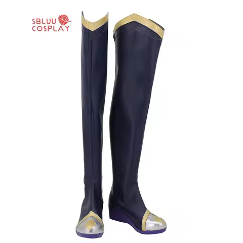 SBluuCosplay LOL DRX Ashe Cosplay Shoes Custom Made Boots