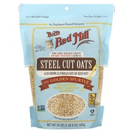 Bob's Red Mill, Steel Cut Oats, Whole Grain, 24 oz (680 g)