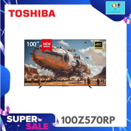 TOSHIBA ทีวี สมาร์ททีวี 100 นิ้ว 4K UHD QLED รุ่น 100Z570RP ปี 2024 100Z570RP