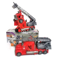 Deformation Robot Fire Car Toys able to spray (FREE BATTERY) 0hM3