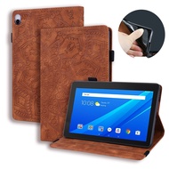 3D Fashion Embossed Flip PU Tablet Case for Lenovo Tab M10 M 10 10.1 inch TB-X605L X605F