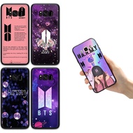 Samsung Galaxy A11 A21 A21S A41 A51 A71 A81 A91 A82 A31 Soft TPU Phone Case Casing YZ24 BTS ARMY Logo Silicone Cover