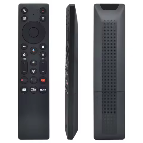 RC813A FMB1 Voice Remote Control Fit For TCL QLED 4K UHD Smart TV QM6K QM7K Series 85QM6K 98QM6K 55Q