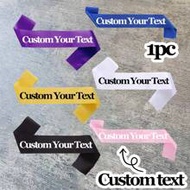 1/2/5/10/20/40/80pcs Custom Party Strap With Text, Custom Sash Personalized Sash With Logo Text, Bri
