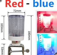 Solar LED traffic safety warning light Road construction warning light beacon light fishing boat lig
