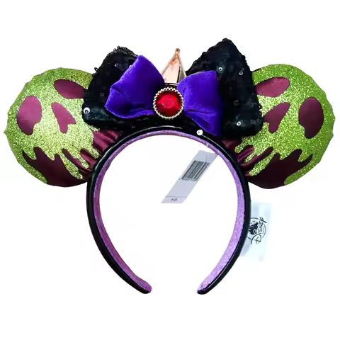 Disney Happy Halloween Mickey Mouse Headband Haunted house and castle Cosplay Accessories Mickey Bat
