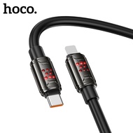 PD27W Hoco U143 fast charging cable, Type-C to LN pin, sturdy alloy connector, 1.2m long charging co