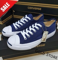 รองเท้าผ้าใบ Converse Jack Purcell Ox ยอดฮิต  สีกรม✔ (พร้อมกล่อง) ใส่ได้ทั้ง ช-ญ ใส่สบายเนื้อผ้าลอยเย็บละเอียด ดีแน่นอน100%