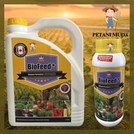 [ORIGINAL] 1L 4L BIOFEED FARMCOCHEM Bio-Feed Baja Foliar Durian Buah-buahan Formulasi Biogarno Vitam