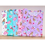 Ice Cream and Popsicle Print (Restock Oct 19, , 2024) - Family Set Terno T-shirt and Pajamas