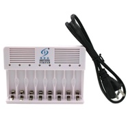 Bc81 Charger 8-Slot AA AAA NiMH NiZn 1.6V Battery Rechargeable