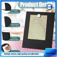 [Quietnight.my]Magnetic Bulletin Board with Easel Stand for Back to School Menu Table Home Kitchen  