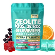 60 Capsules Childrens Zeolite Detox Gummy Fruit-flavored Natural Zeolite Gummy To Remove Toxins From