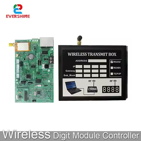 RS232 Wireless RF Main Control Card for LED Module Gas Station Price 6-72 Inch Development Support O