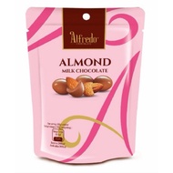 alfredo pouch 30gr coklat almond milk assortement milk coklat malaysia - almond milk 30g