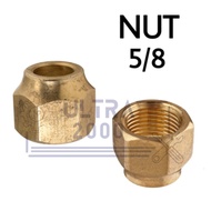 Nut nepel 5/8 / Nepel Ac Mobil Angin Kompresor / Nepel Sambungan Selang / Alat Alat Ac