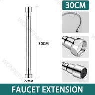 Stainless Steel Faucet Extension Tube Universal 720° Rotatable and Free Bending Faucet Extender Kitc