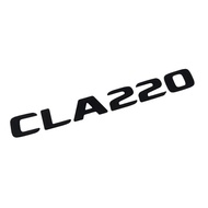3d ABS Black Car Adhesive Letters Trunk CLA220 4MATIC Emblem Badge Stickers For Mercedes CLA 220 AMG