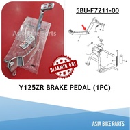 Yamaha Original Y125ZR Brake Pedal / Pedal Brek Kaki - 5BU-F7211-00