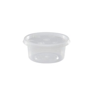 FC90 (110ml / 4oz) Round Plastic Container 50pcs FC90 (110ml / 4oz) 圆形塑料容器