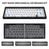 【In Stock】CIY GAS67 Hot Swap RGB Customized Mechanical Keyboard Kit Gasket Structure Type-C Compatia