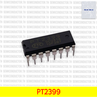 IC PT2399 Echo Audio Porcessor equiped with ADCDAC High Sampling Frequency Internal Memory of 44K In