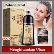 (COD) ZEIN Shampoo Penghilang Uban Original Black Extract Gingseng Ampuh Shampo Penghitam Rambut Ber