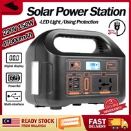 HOT🔥150W Portable Power Station Solar Generator Battery Charger 220V Energy Power Solar Charger for 
