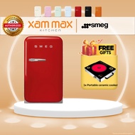 (PM For Surprise Gift !) Smeg FAB5 50s Style Retro Vintage Mini Bar Fridge Refrigerator (Colour Set 